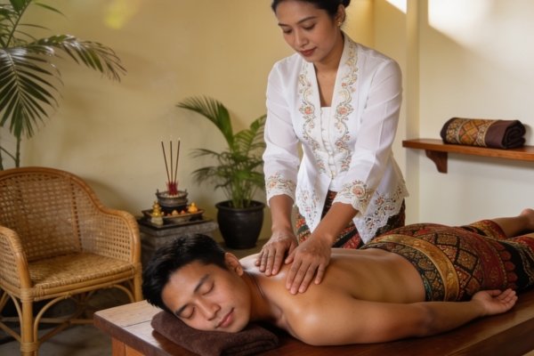 Lomi Lomi Hawaiian Massage – flowing rhythmic strokes